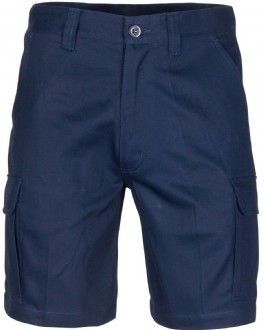 DNC Cargo Shorts 265gsm with Angled Pockets Short Leg
