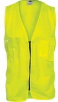 DNC Day Zip-Front Vest with ID & Phone Pockets