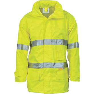 DNC HiVis Breathable Anti-Static Jacket with 3M Reflective Tape