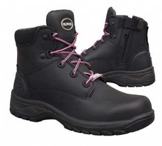Oliver Ladies Zip Side Safety Boot
