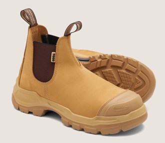 Blundstone RotoFlex Water-Resistant Nubuck Elastic Sided Safety Boot