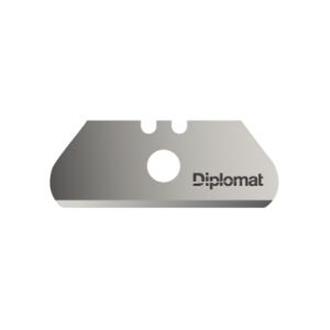 Diplomat Safety Knife Blades with Round Corner, pack of 10 blades