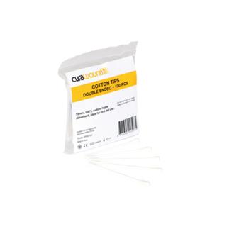 Cotton Tips, Double Ended, 7.5cm, 100pk