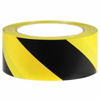 48mm x 33m Floor Marking Tape -Yellow/Black