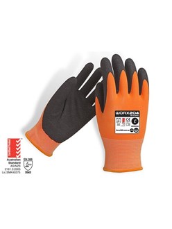 Force360 Worx Cut 5/Level C Latex Hi-Vis Glove