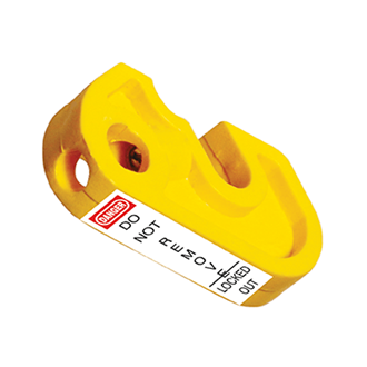 Miniature Circuit Breaker Lockout - Yellow
