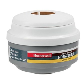Honeywell A1B1E1 P3 Organic Vapour, Acid Gas, Sulphur Dioxide Filter, box of 4 pairs