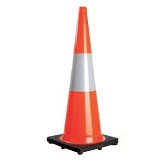 Traffic Cone 900mm with Reflective Tape,