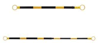 Barrier Pole to suit Traffic Cone, Retractable 1.35mtr to 2.1mtr