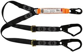 Linq Lanyard Double Adjustable with Double Scaff Hooks