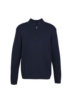 Biz Collection Mens Merino Knitted Pullover