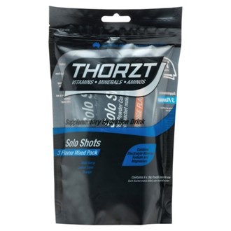 Thorzt Low GI Solo Shot Mixed Flavour Pack of 6 26gm 