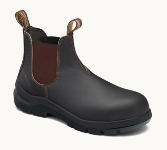 Blundstone Premium Leather Elastic Side Safety Boot