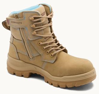 Blundstone Ladies Rotoflex Zip-Side Ankle Safety Boot
