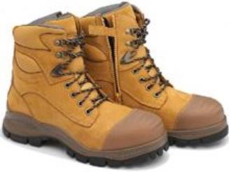 Blundstone Zip-Sided Ankle Safety Boot