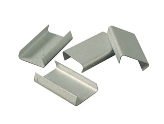Open Metal Seals for Plastic Straps 19mm, Pack of 1,000