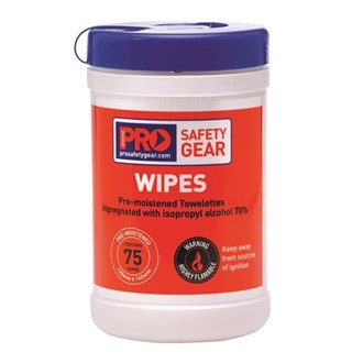 Pro Choice Isopropyl Wipes 75 Wipe Cannister